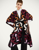 La DoubleJ Maiolika Robe La DoubleJ Maiolika Robe Multicolor Burgundy SCA0090KNI184VA432BR06