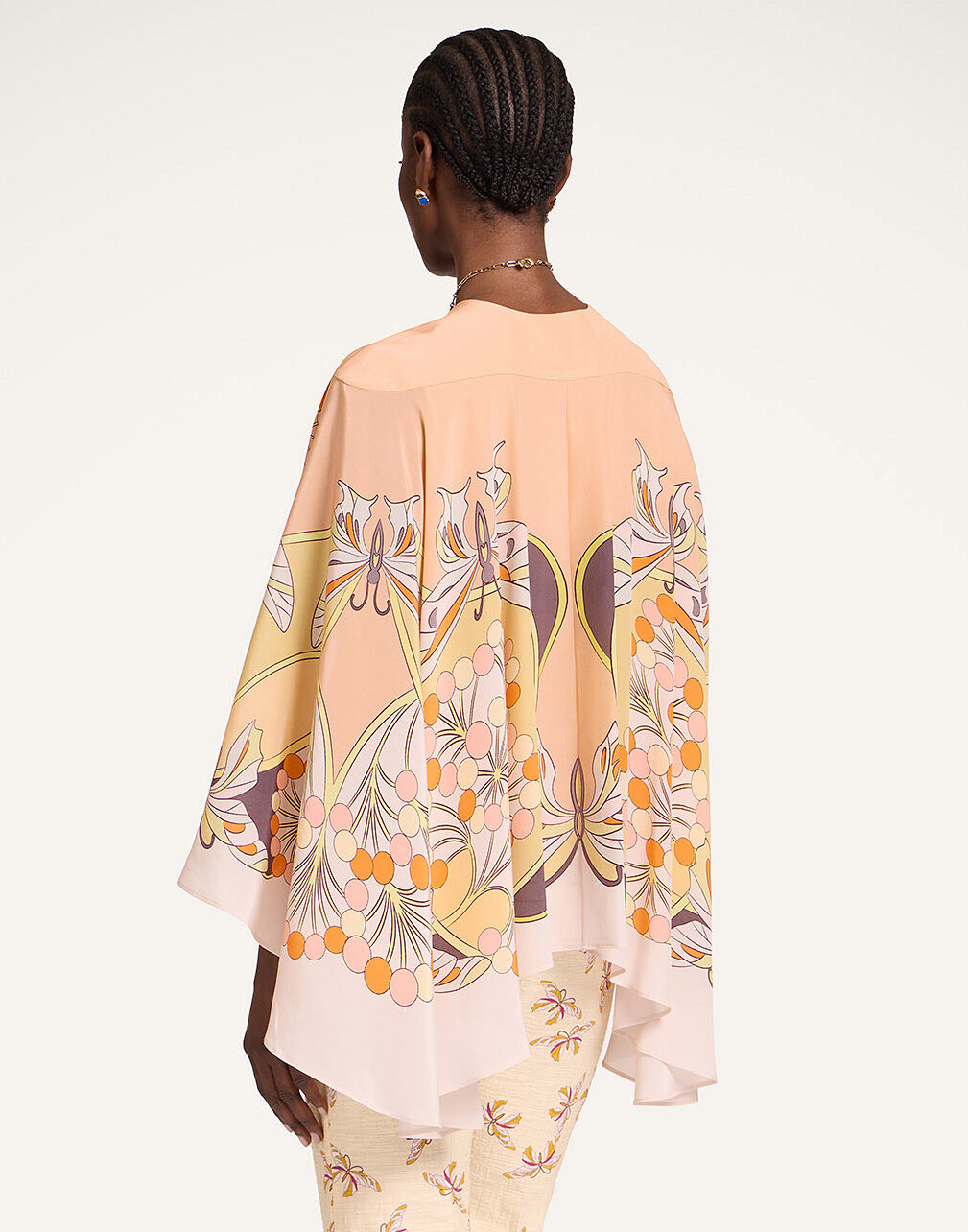 La DoubleJ Magic Top Florette Plac&eacute;e Pale Pink TOP0193CRE010FLO08PI02