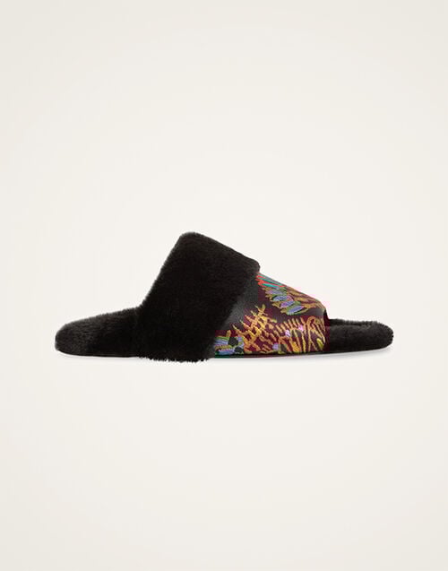 La DoubleJ Winter Slides La DoubleJ Winter Slides Sicomore Black SHO0081JCQ053SIC02BL01
