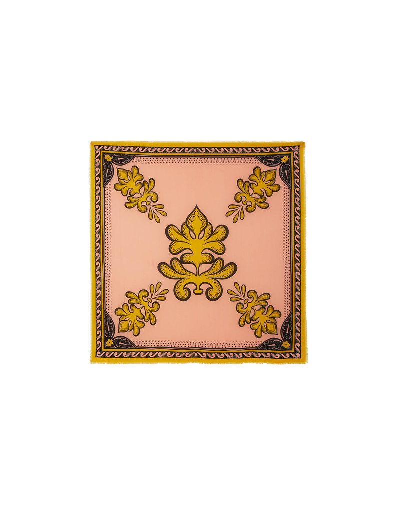 La DoubleJ Foulard 140 La DoubleJ Foulard 140 Herald Fuchsia SCA0060MOS001ALD01PI03