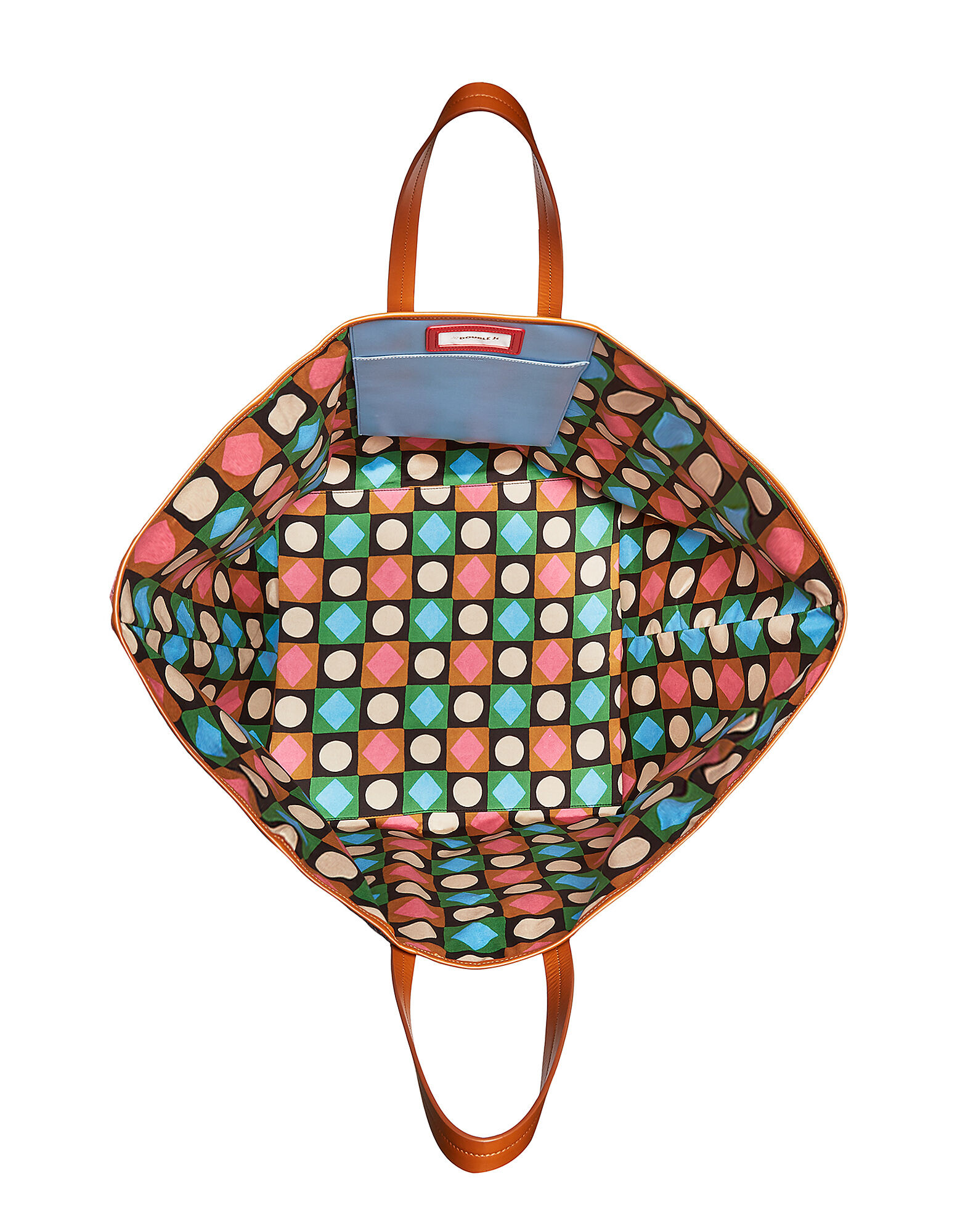 LaDoubleJ Big Mama Tote Bag Big Flower BAG0003COT005BFL0001