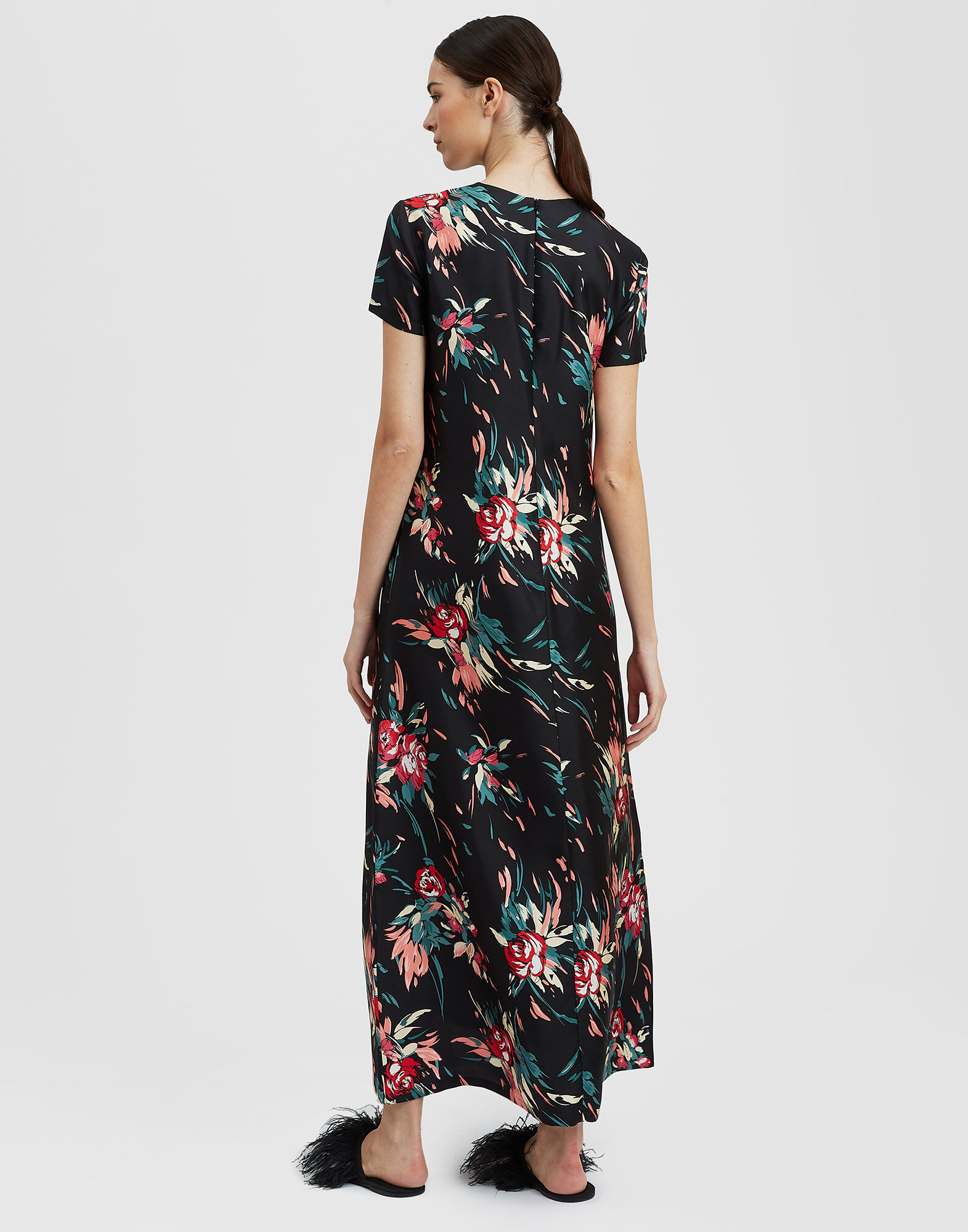 La DoubleJ Swing Dress Breezy Black DRE0001SIL001BRZ02BL01