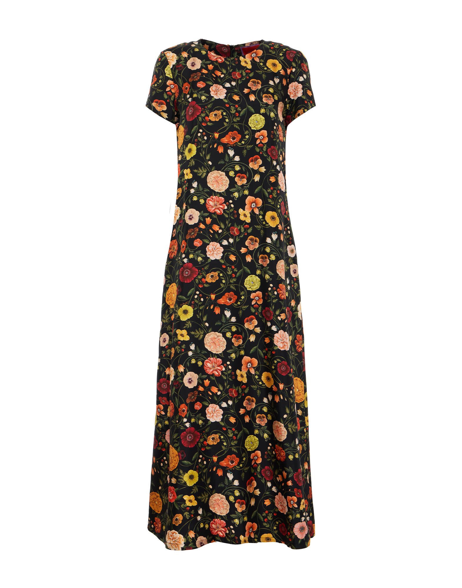 Swing Dress in Botticelli Black fur Damen La DoubleJ