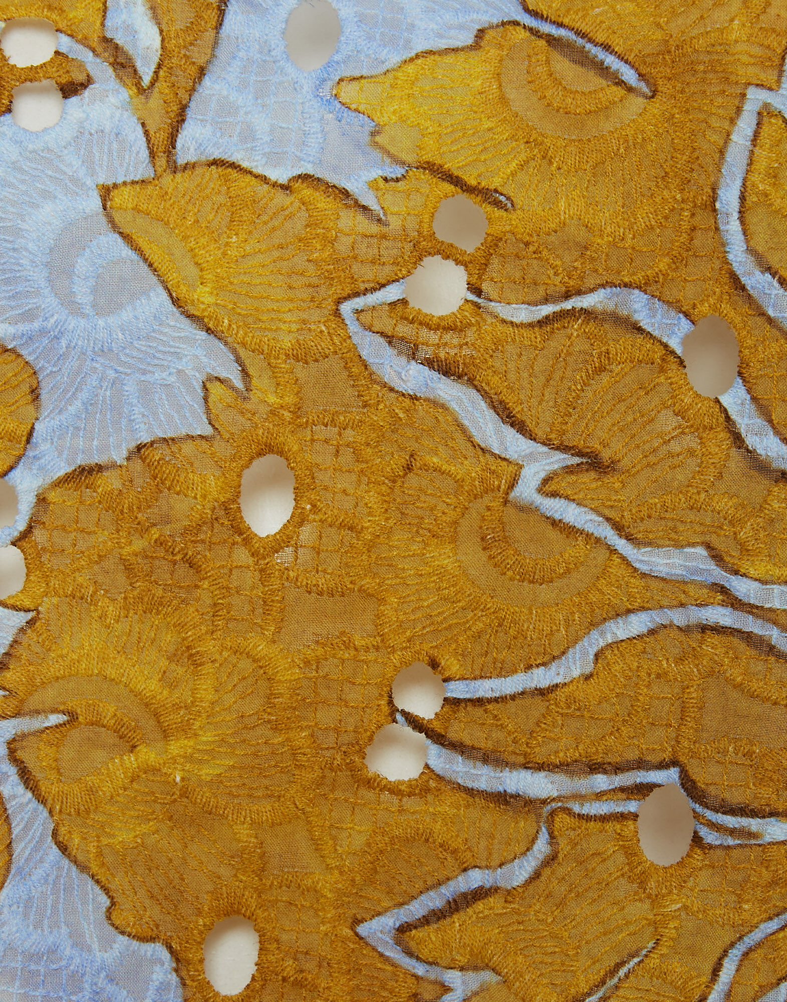 La DoubleJ Drawstring Skirt Tangle Light Blue SKI0098EMB031TAN01BU01