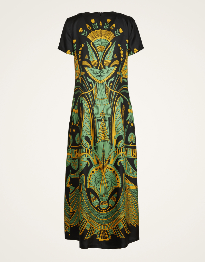 La DoubleJ Swing Dress La DoubleJ Swing Dress The Nile Placée Black DRE0001SIL001NIL01BL01