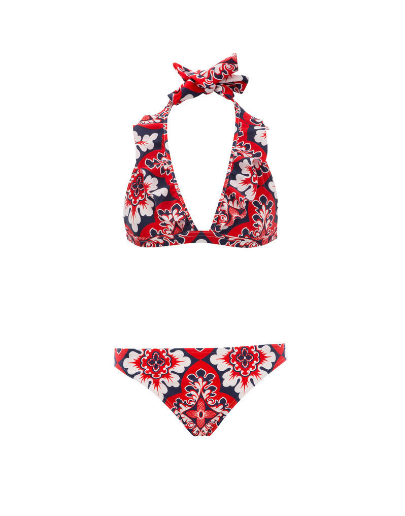 LaDoubleJ Rouches Bikini Top Palazzo Rosso SWI0005LYC001PAL0003