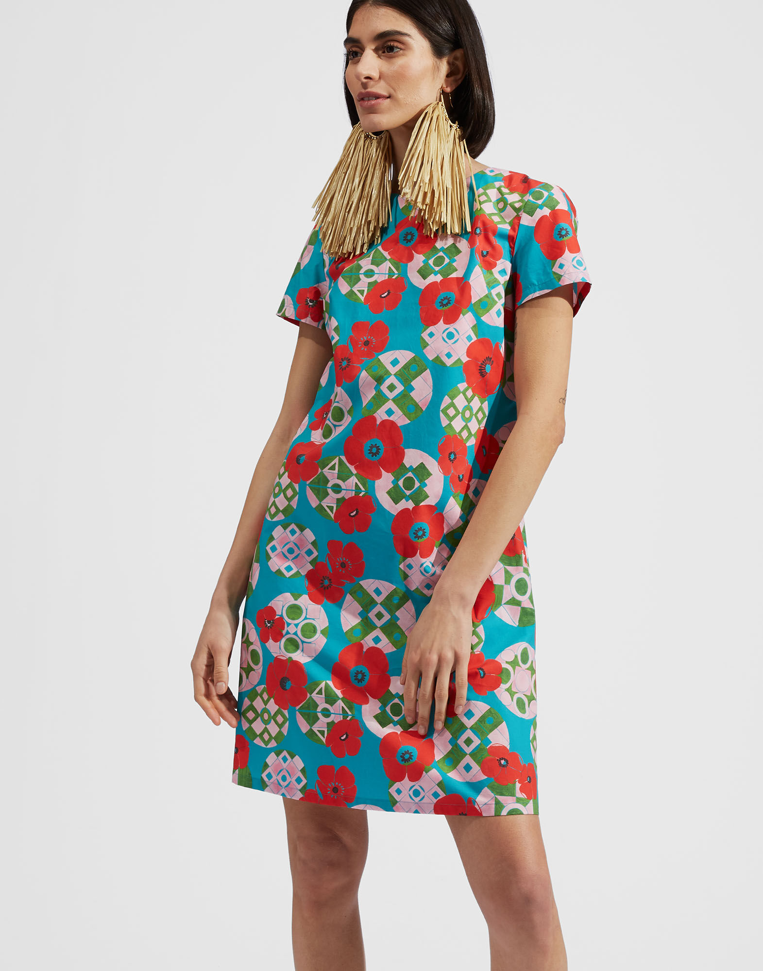 La DoubleJ Mini Swing Dress Nectar DRE0159COT001NEC0001