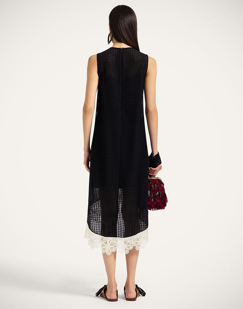 La DoubleJ La Scala High Dress La DoubleJ La Scala High Dress Solid Black DRE0951COT077SOLIDBL01