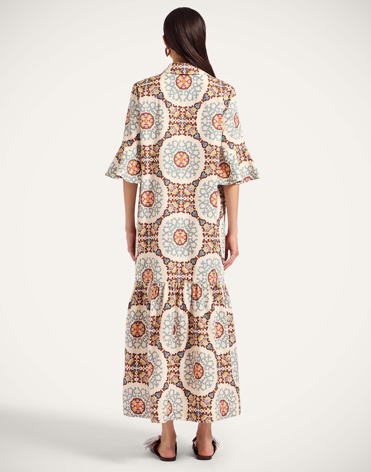 La DoubleJ Artemis Dress Ballata Ivory DRE0176COT039BAL01WH04