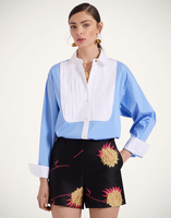 La DoubleJ Peggy Shirt La DoubleJ Peggy Shirt Solid Light Blue SHI0115COT064SOLIDBU01