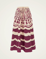 La DoubleJ Drawstring Skirt La DoubleJ Drawstring Skirt Fans Placée Purple SKI0106FAI002FAN03PU01