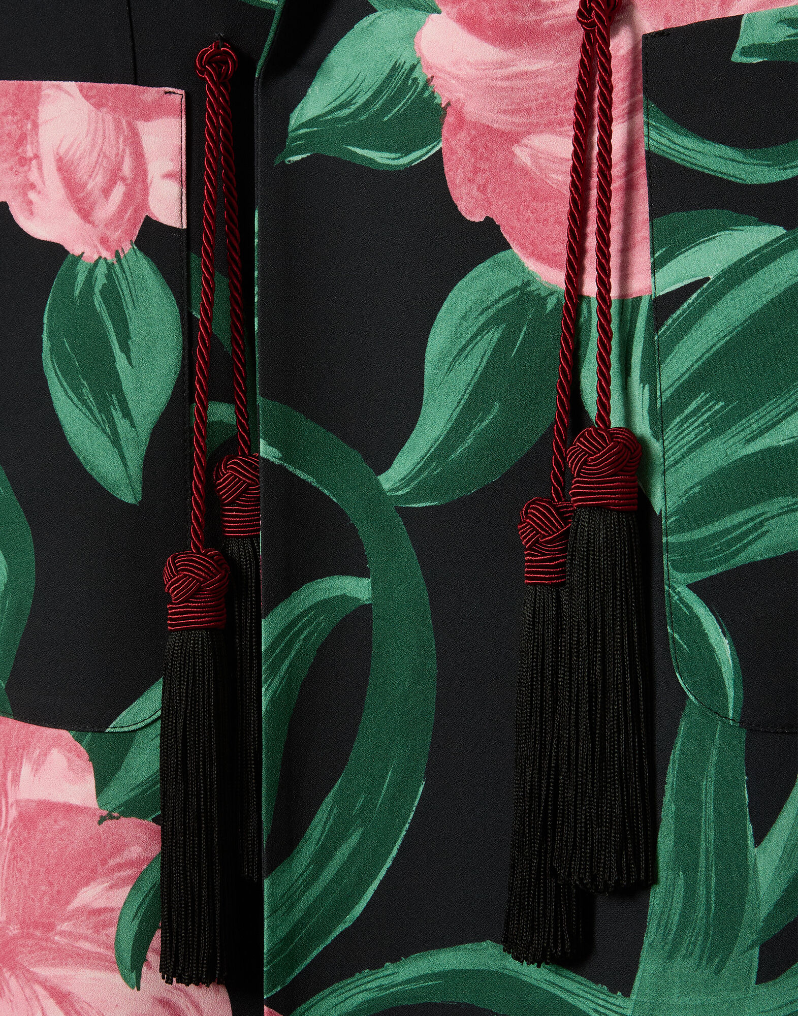 La DoubleJ Duster Coat Peony Black JAC0166SAB001PEO05BL01