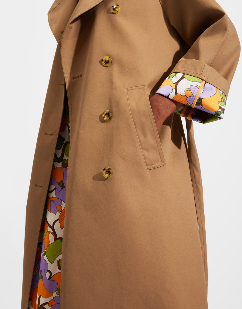La DoubleJ Milano Trench Coat La DoubleJ Milano Trench Coat Solid Light Beige JAC0054COT035MAR0006