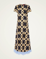 La DoubleJ Swing Dress La DoubleJ Swing Dress Tackle Black DRE0316SIL001TAC01BL01