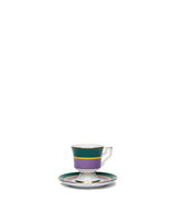 Espresso Cup &amp; Saucer Set of 4 La DoubleJ 