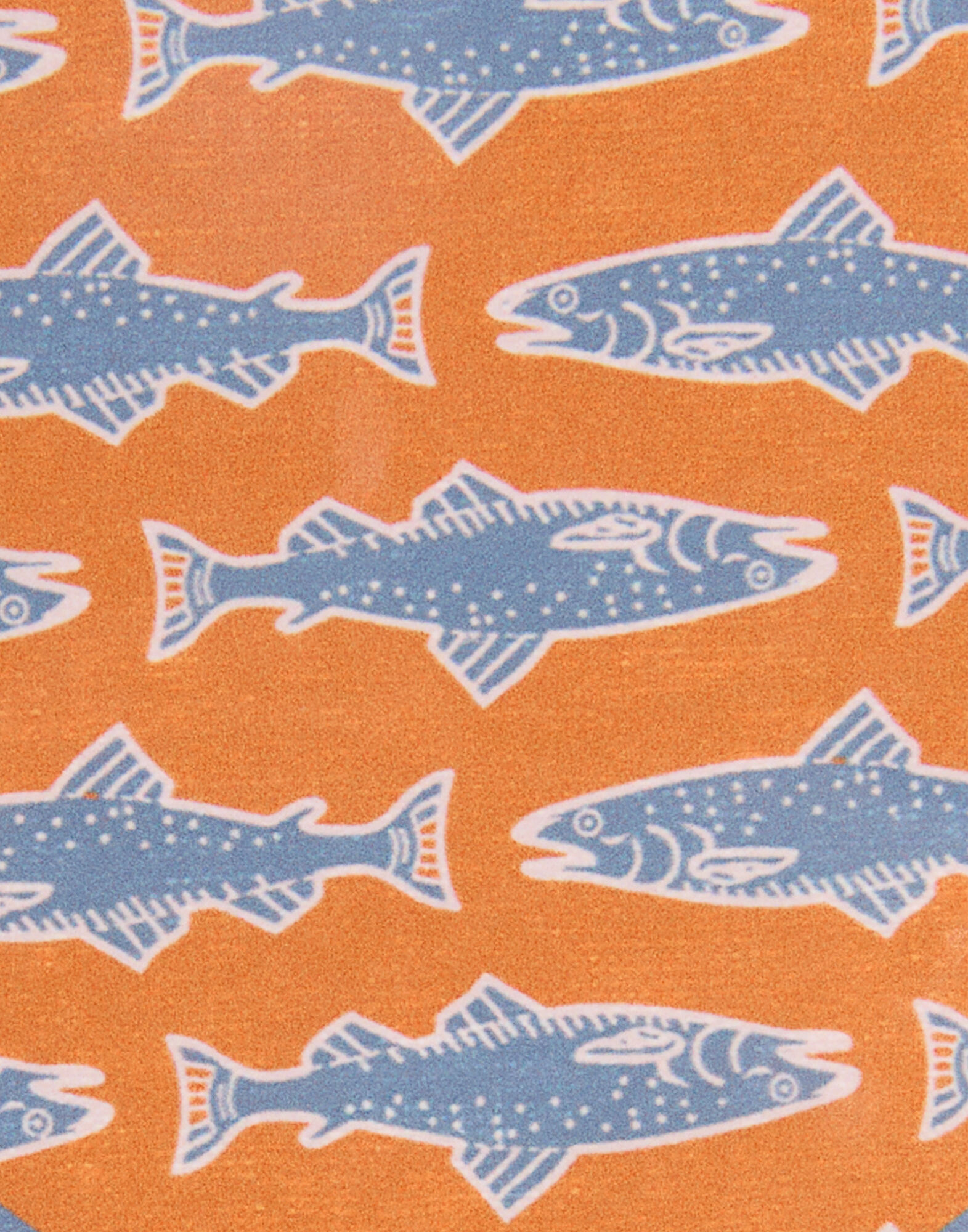 La DoubleJ Disk Coasters Set Of 4 Como Fish Multicolor CST0009CRK001CMF12MU03