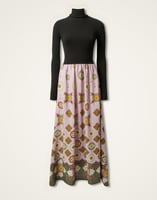 La DoubleJ Lunaria Foulard Dress La DoubleJ Lunaria Foulard Dress Nucleus Black DRE0957KNI131NUC01BL01