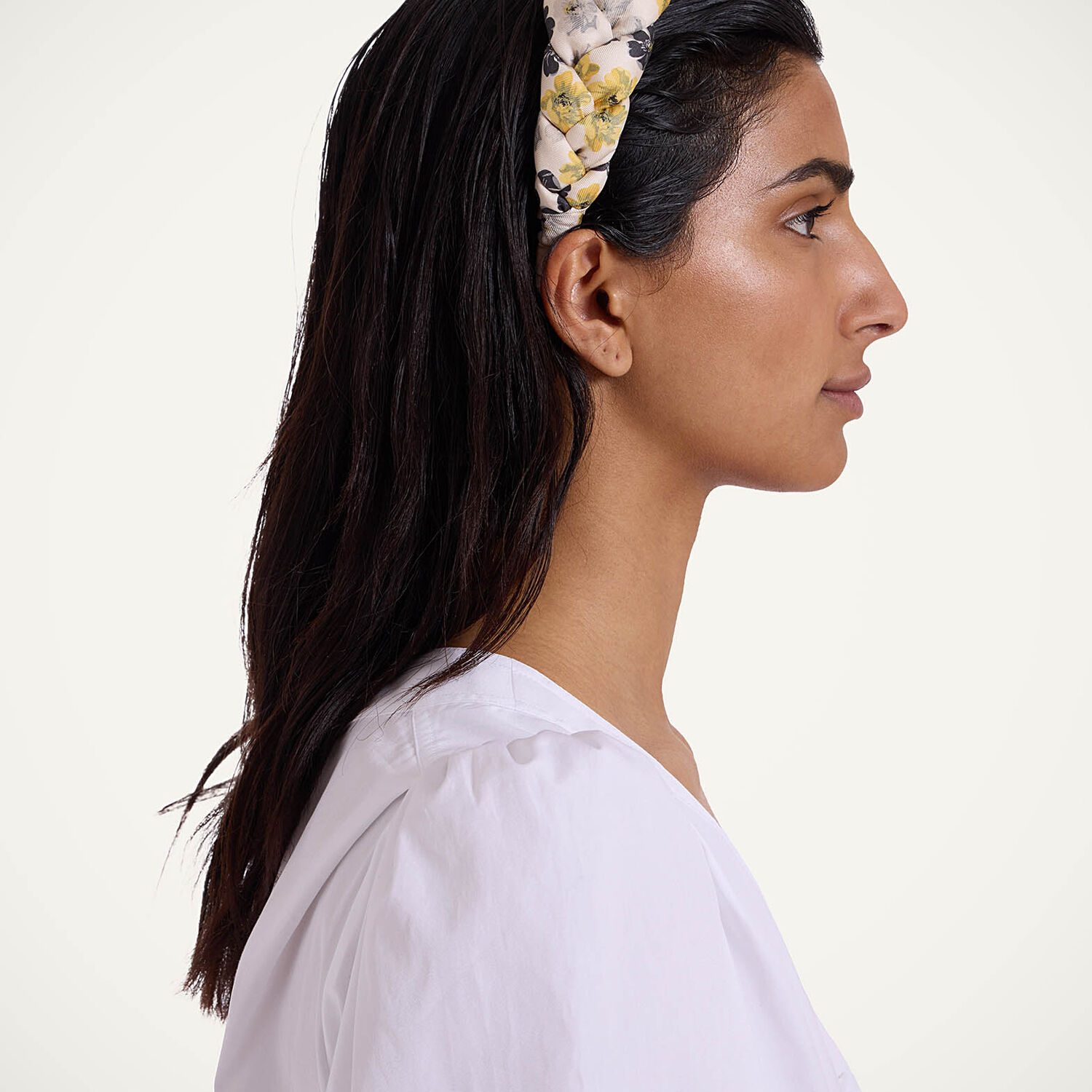 La Doublej Rapunzel Headband In Cupid White