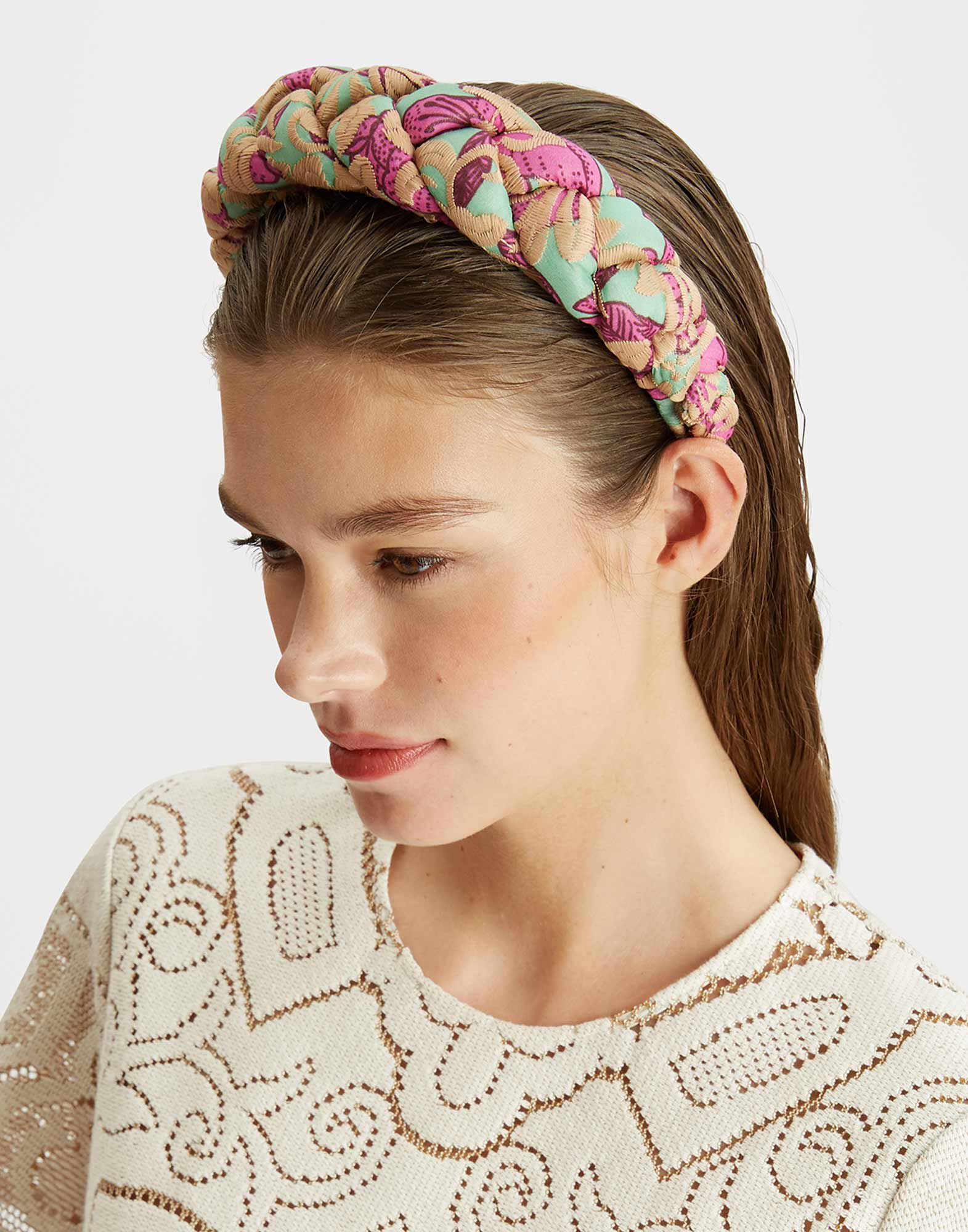 La DoubleJ Rapunzel Headband Lilium Purple HEB0004EMB029LIL01PU01