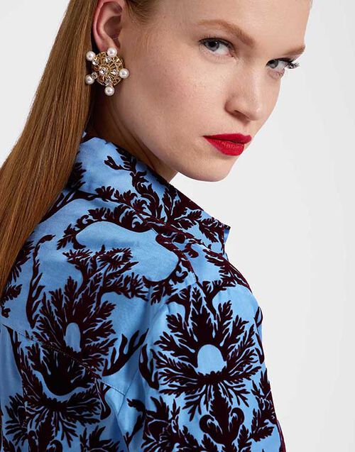 La DoubleJ Corsini Earrings Solid Gold EAR0044POL009SOLIDYE05