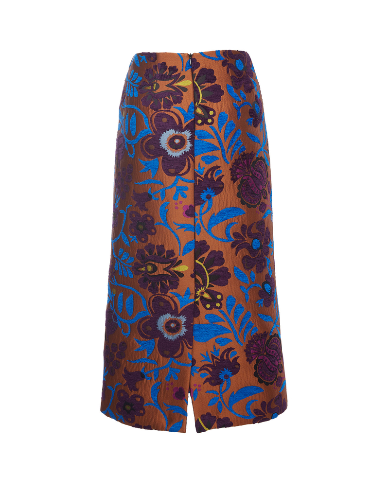 LaDoubleJ Pencil Skirt LaDoubleJ Pencil Skirt Jacquard Selva SKI0011JAC025SEL0003