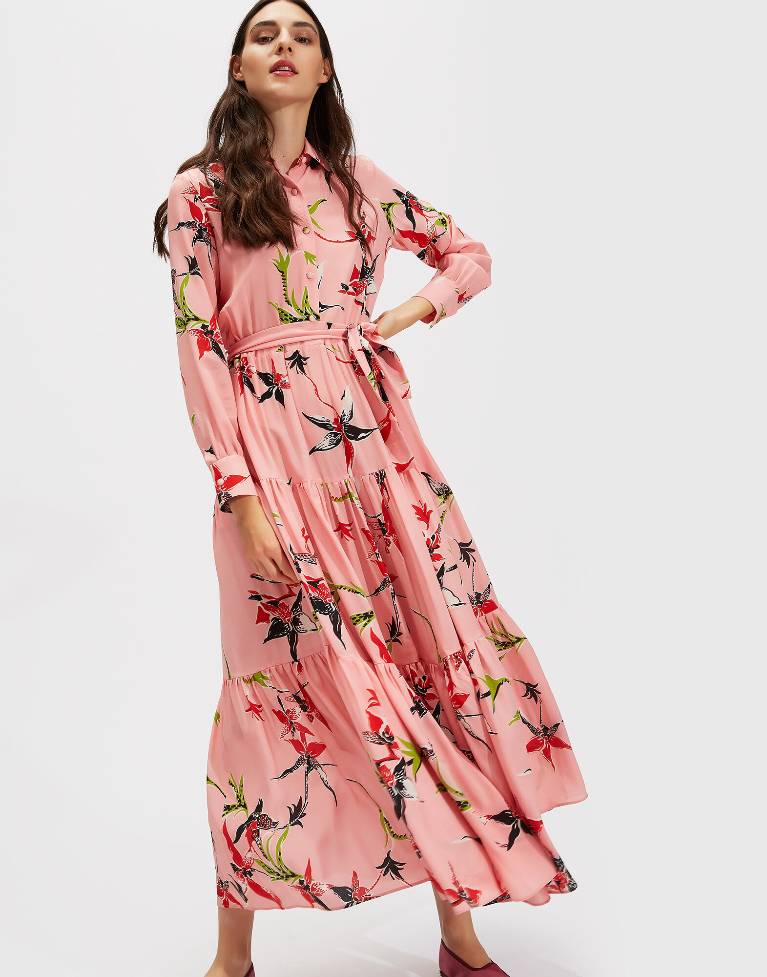 LaDoubleJ Bellini Dress Orchidea DRE0016GEO001ORC0001