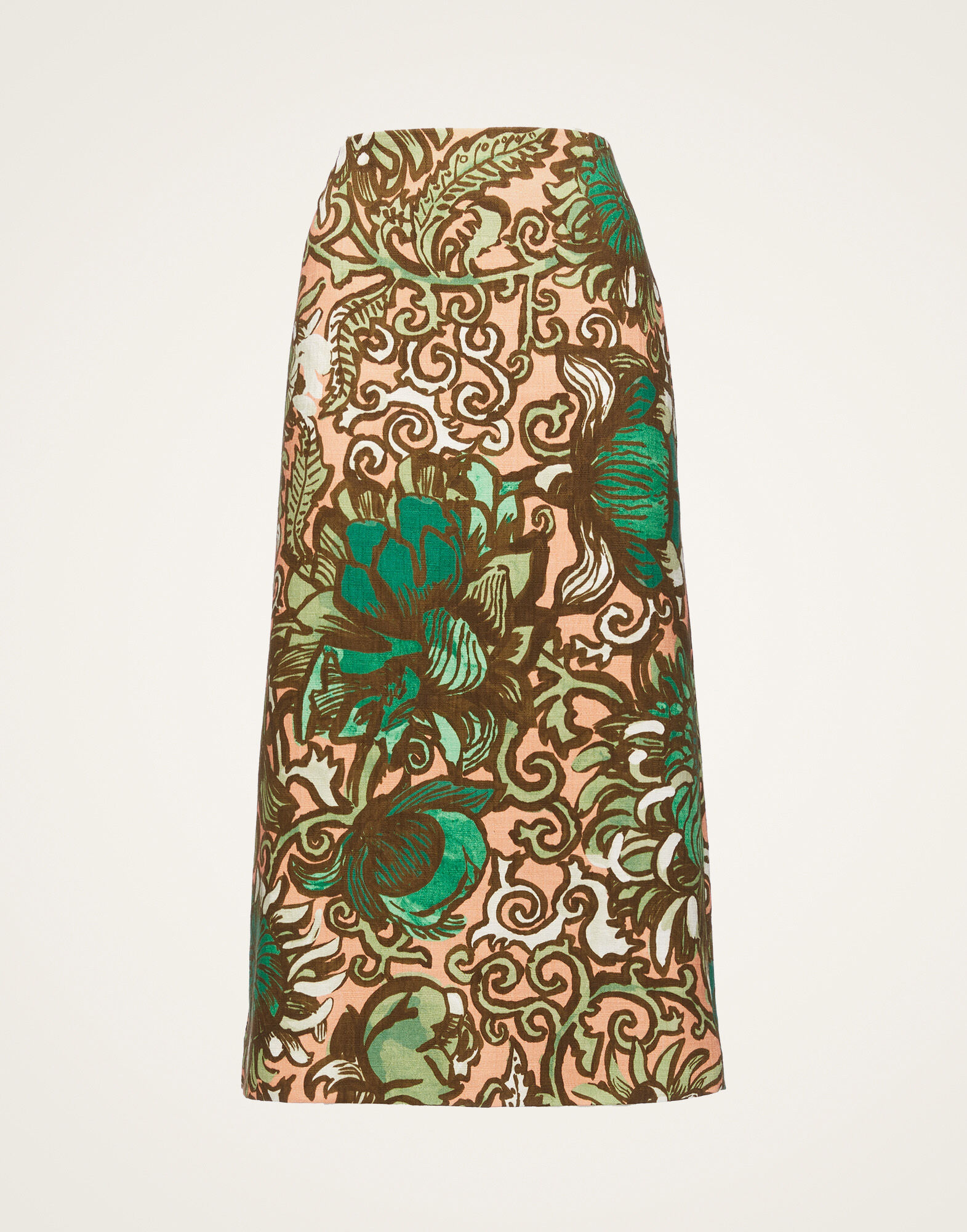 Pencil Skirt in Anemone Pink for Women | La DoubleJ