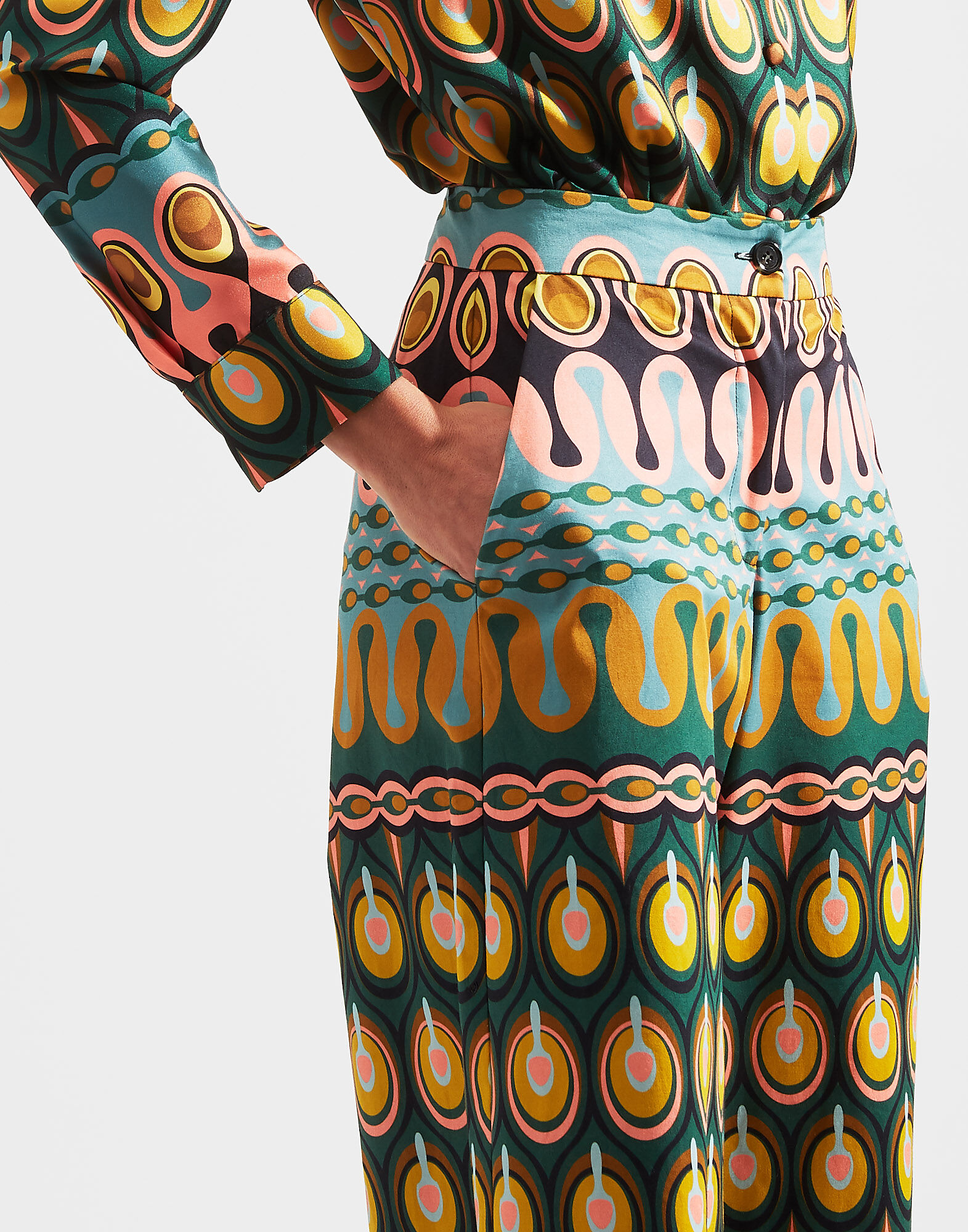 LaDoubleJ Coulotte Pants Rio Verde TRO0027COT006RIO0002