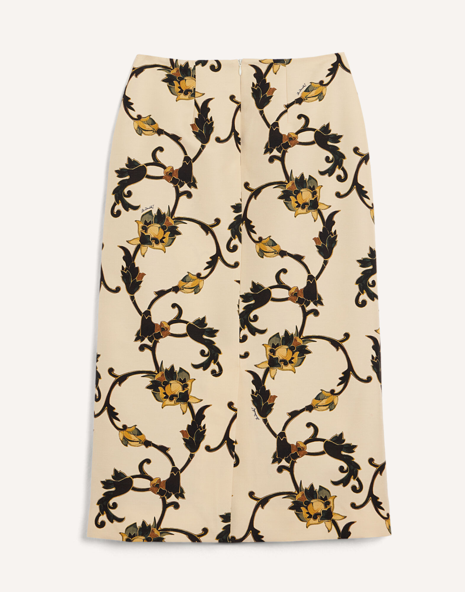 La DoubleJ Pencil Skirt Buttercup White SKI0011CAD001BTC01WH01