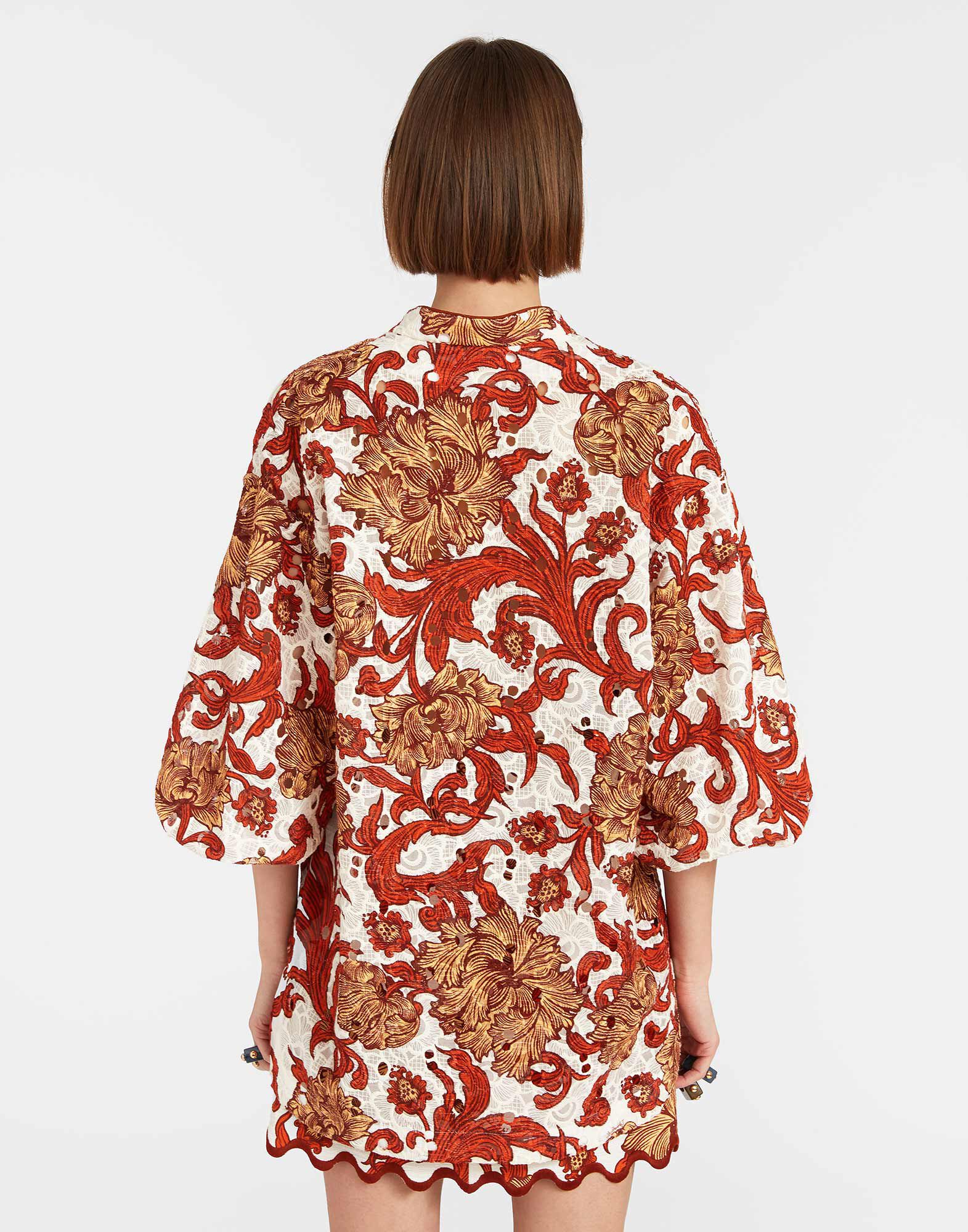 La DoubleJ Jackie Shirt Reef White SHI0093EMB031REE01WH01