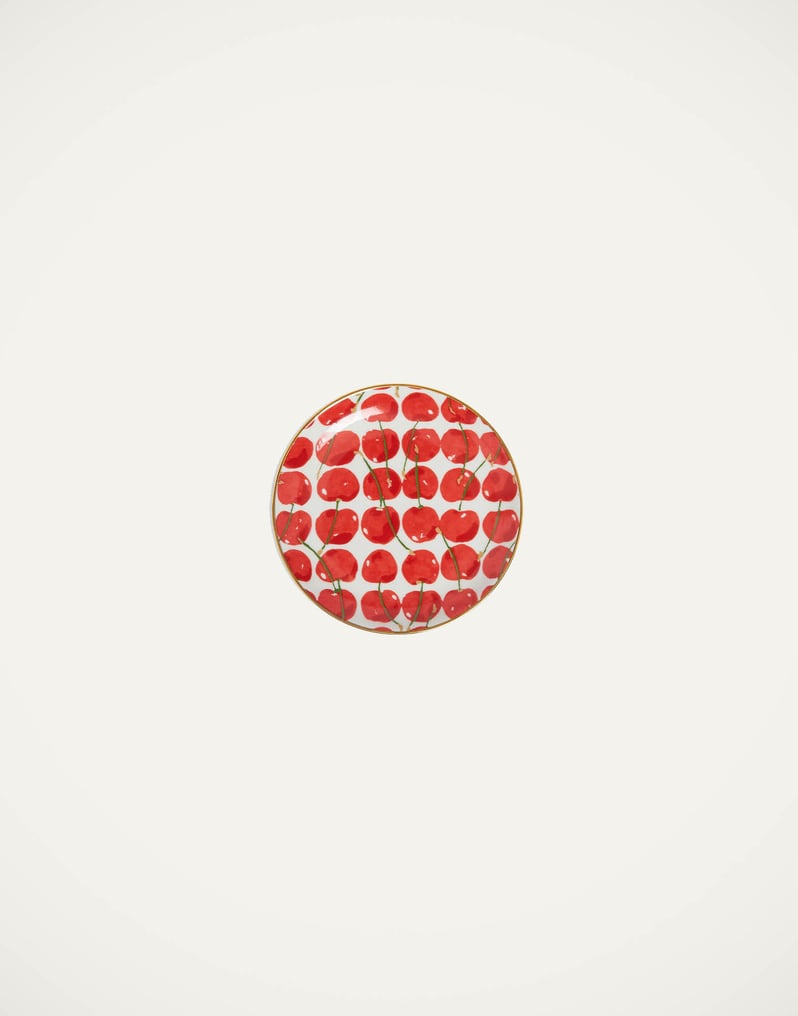 La DoubleJ Mini Plate La DoubleJ Mini Plate Cherries Ivory SID0006CER001CHY05WH04