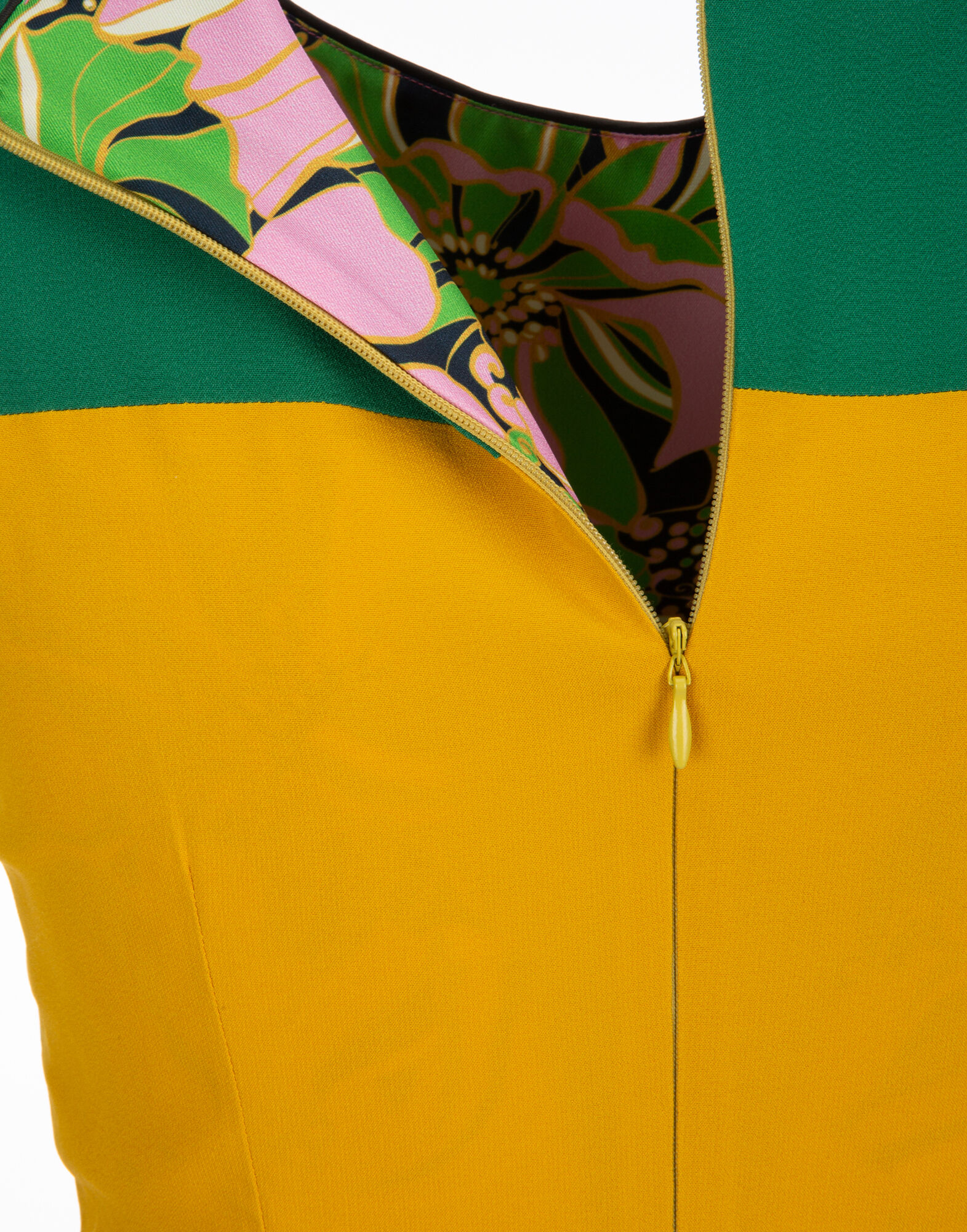 LaDoubleJ Sleeveless Pina Dress Solid Pink DRE0079VIS002ROS0002