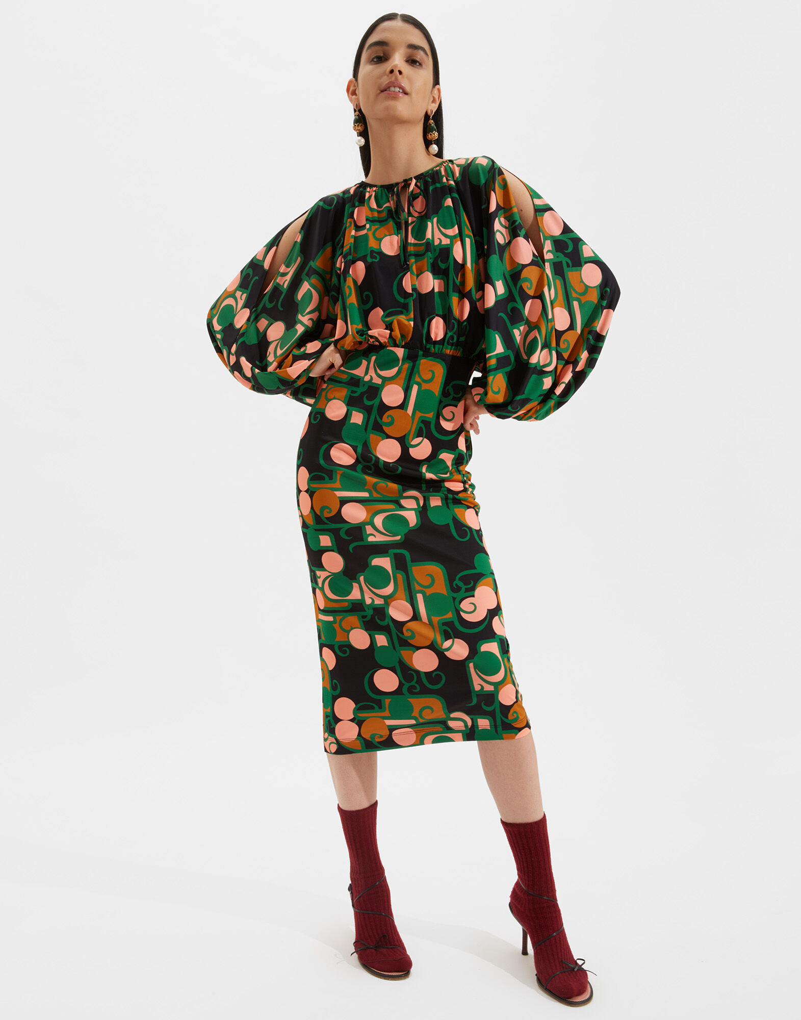 LaDoubleJ Aphrodite Dress Deco DRE0254JER011DEC0001