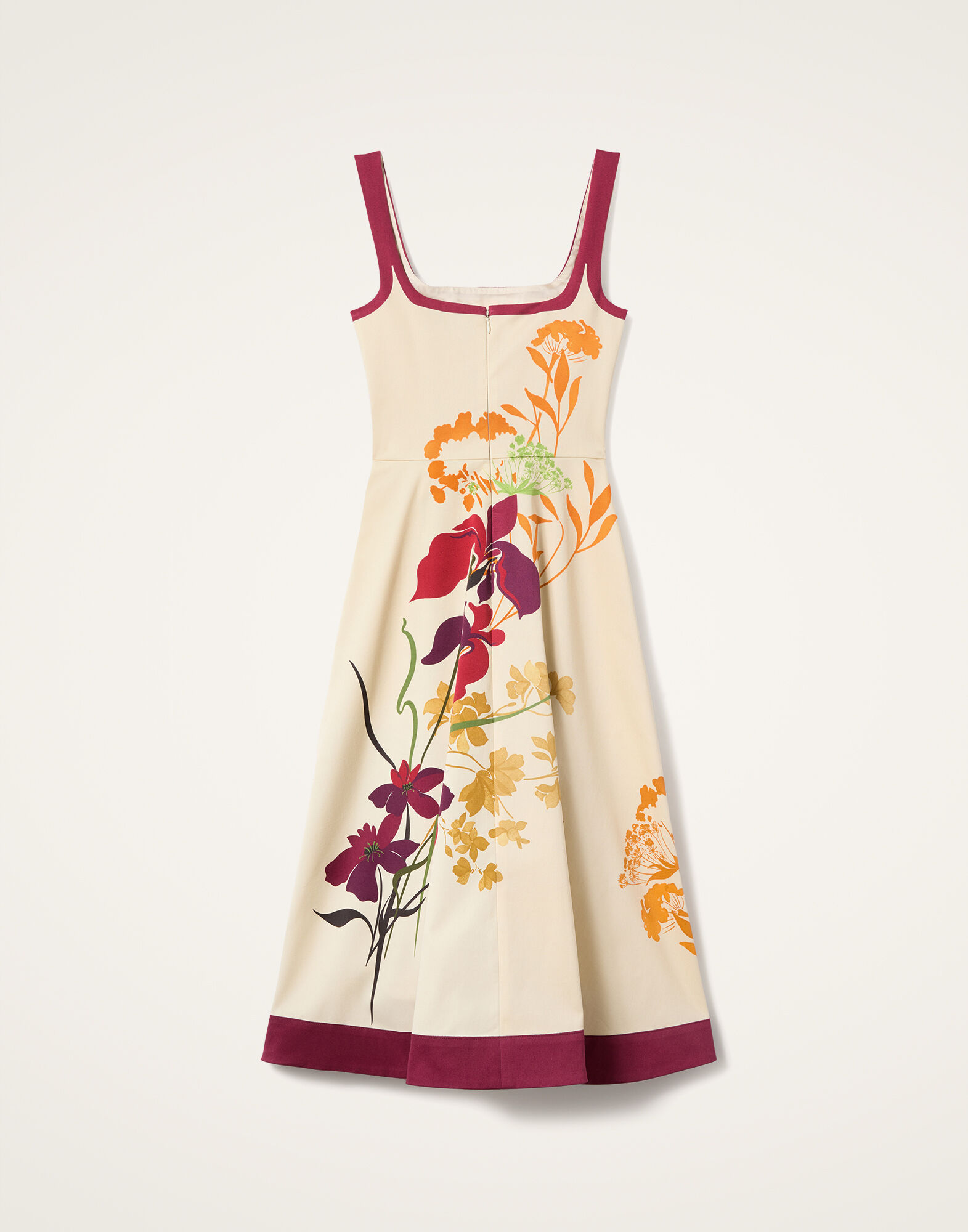 La DoubleJ Sophia Dress Corsage Plac&eacute;e Ivory DRE0448COT037CRS01WH04