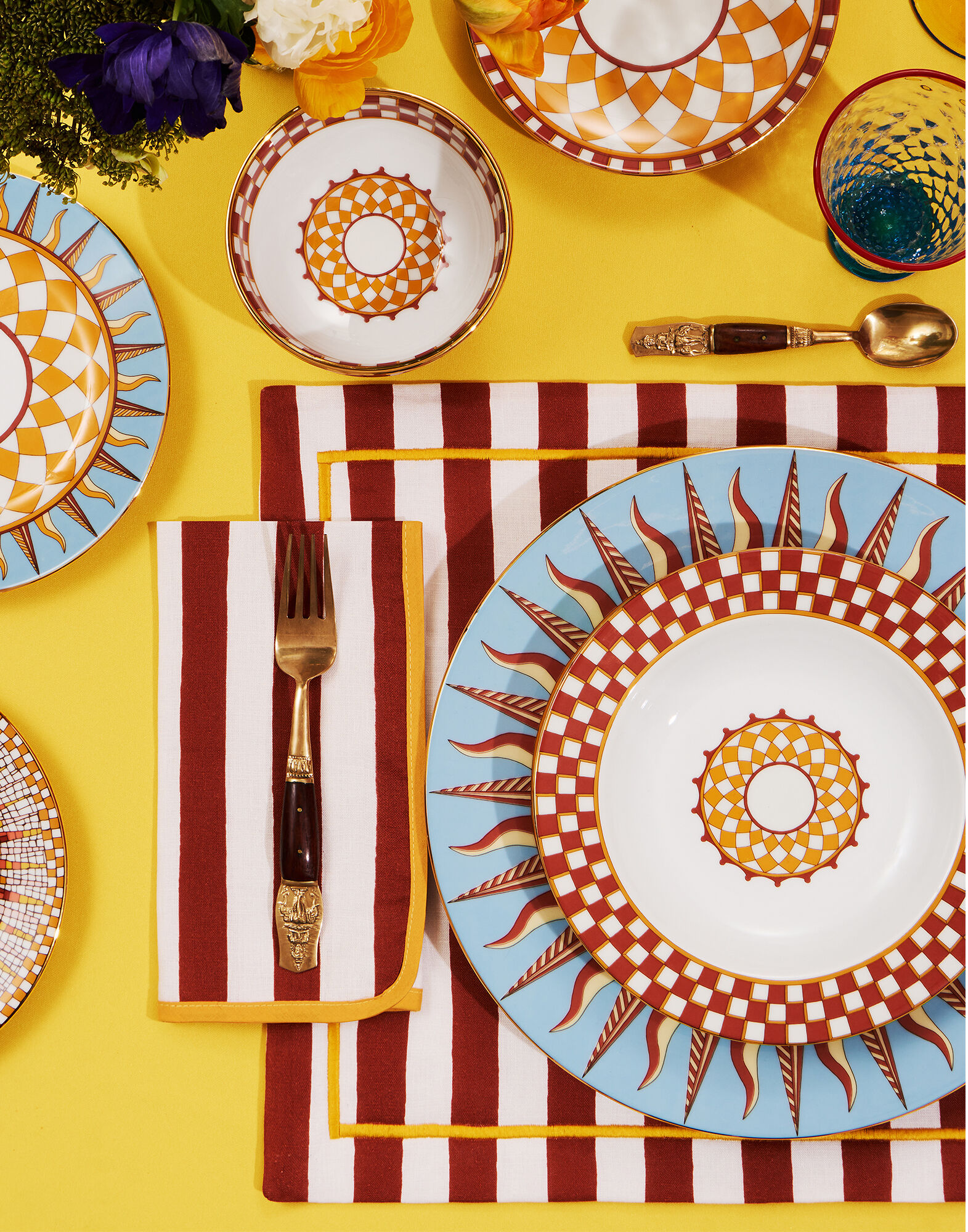 La DoubleJ Dessert Plates Set Of 2 Apollo Brick DES0002CER001APL01RE06