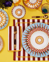 La DoubleJ Dessert Plates Set Of 2 La DoubleJ Dessert Plates Set Of 2 Apollo Brick DES0002CER001APL01RE06