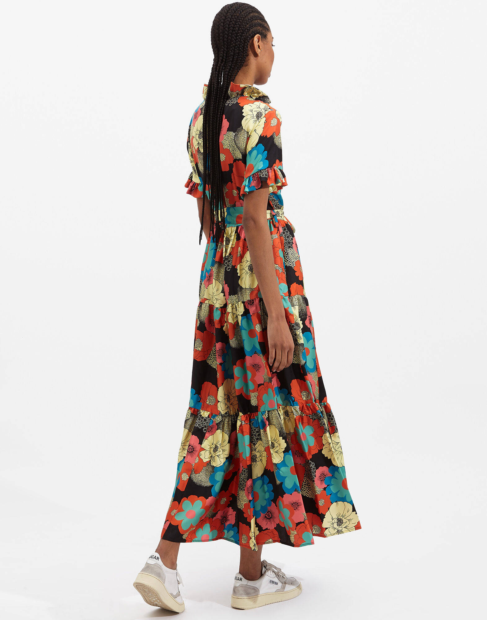 La DoubleJ Long And Sassy Dress Ice Poppy DRE0017SIL001ICP0001