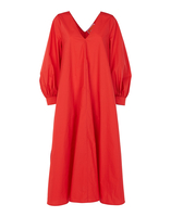 La DoubleJ Bali Dress La DoubleJ Bali Dress Solid Red DRE0279COT001RED0003