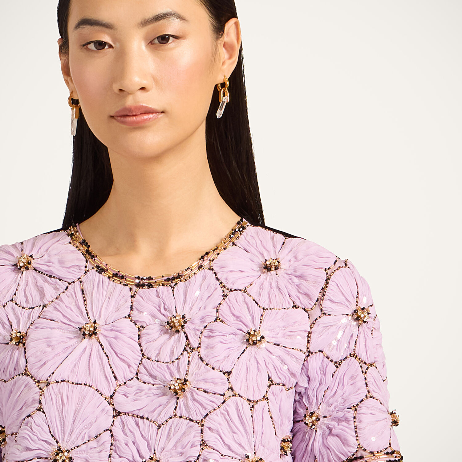 La Doublej Mini Swing Dress In Pink