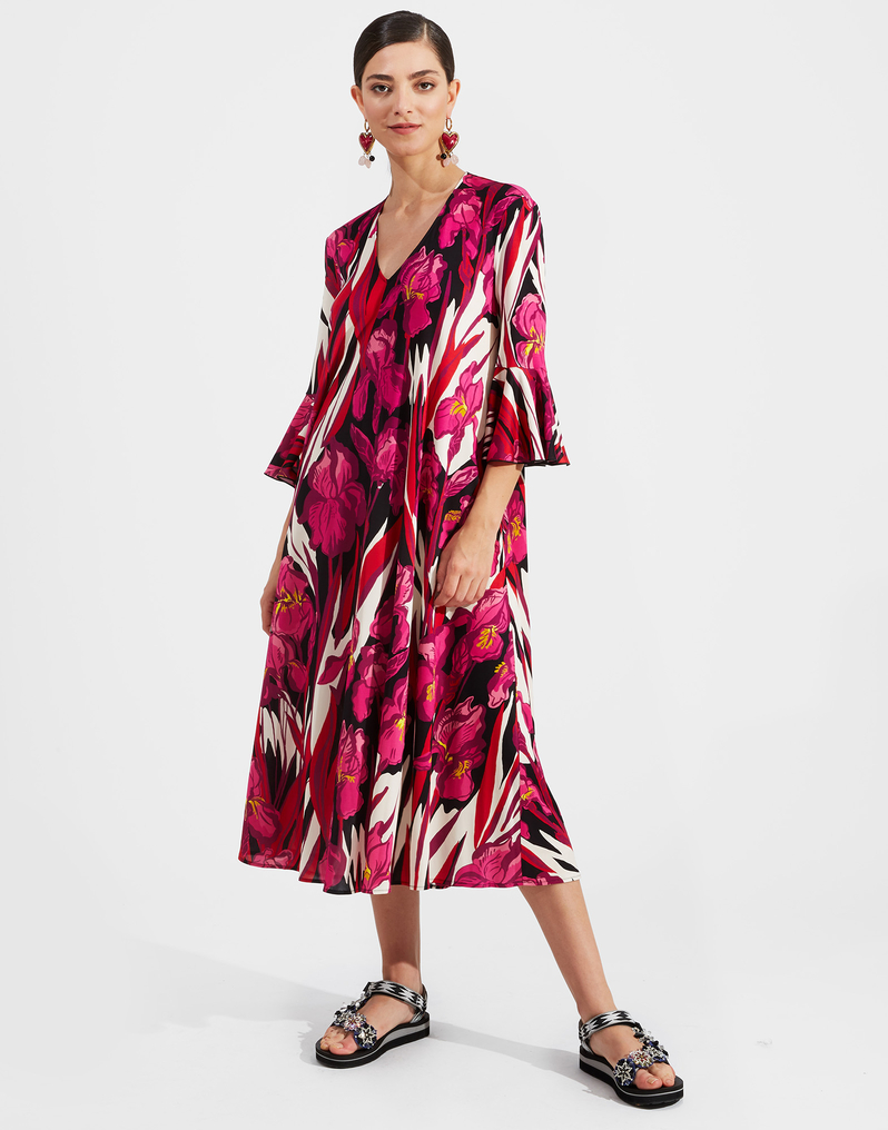 LaDoubleJ 9 To 5 Dress LaDoubleJ 9 To 5 Dress Iris Rosa DRE0221JER003IRI0002