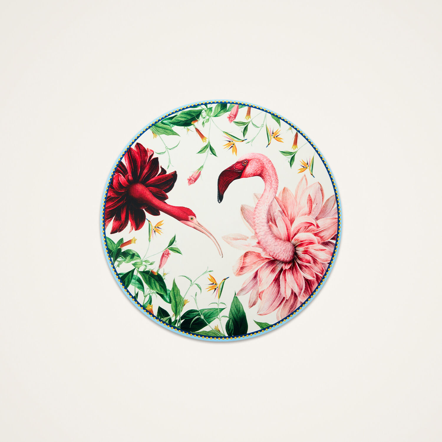 La Doublej Disk Placemat In Multi