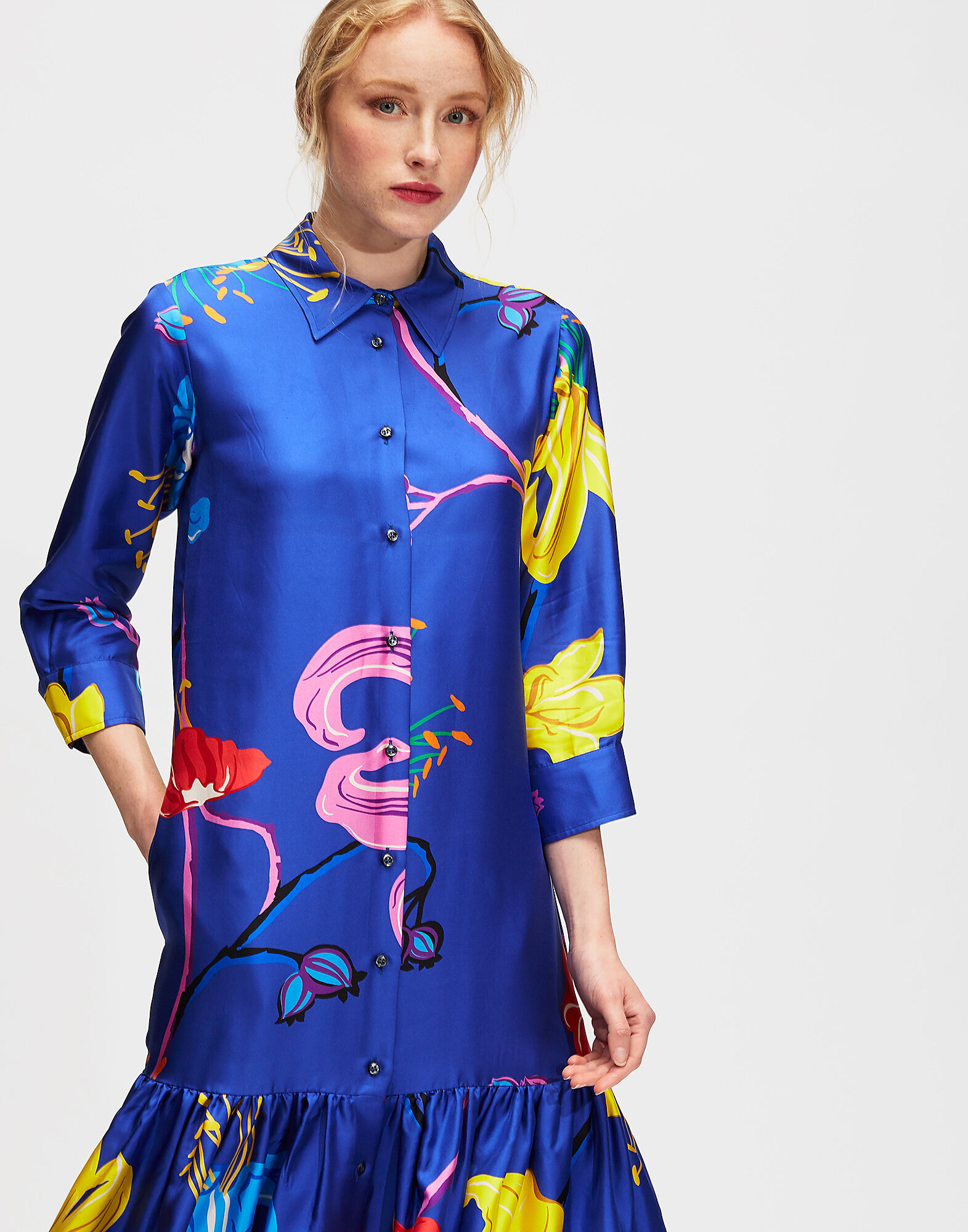 LaDoubleJ Getting My Croissant Dress Maneater DRE0028SIL001MAN0001