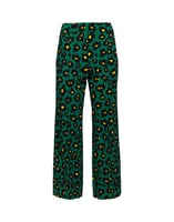 LaDoubleJ Cropped Anna Pants LaDoubleJ Cropped Anna Pants Flower Leopard Verde TRO0021VIS001FLL0002