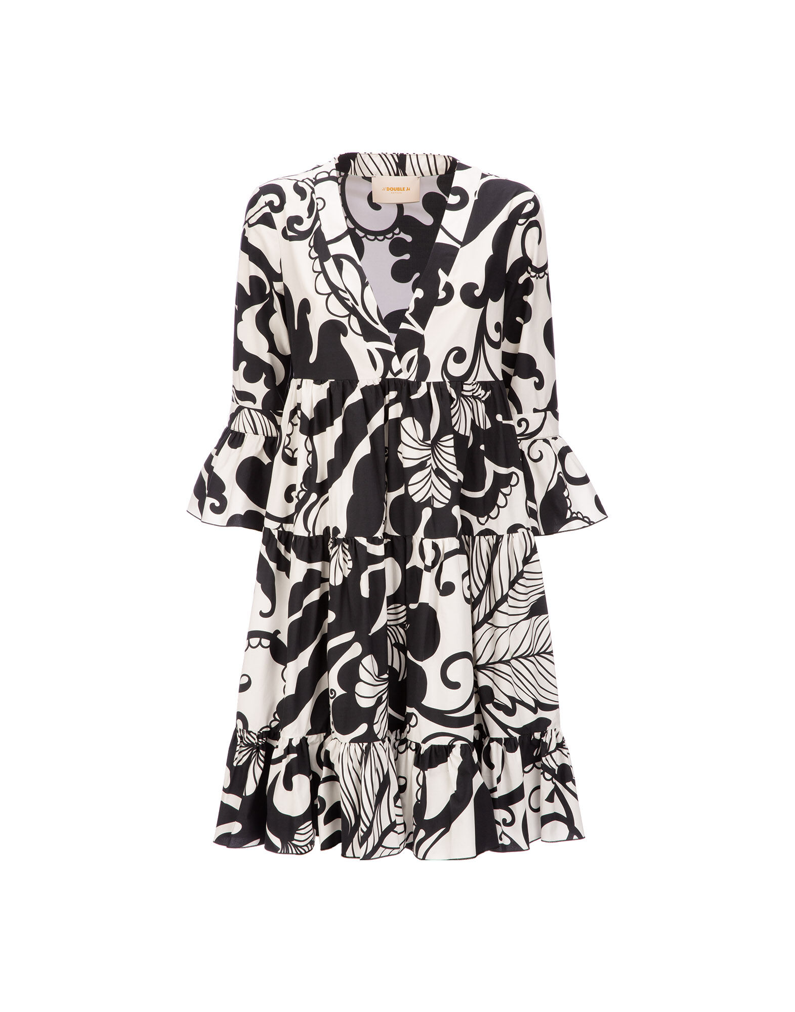 LaDoubleJ Short Jennifer Jane Dress Marea Bianco DRE0164COT001MRE0004