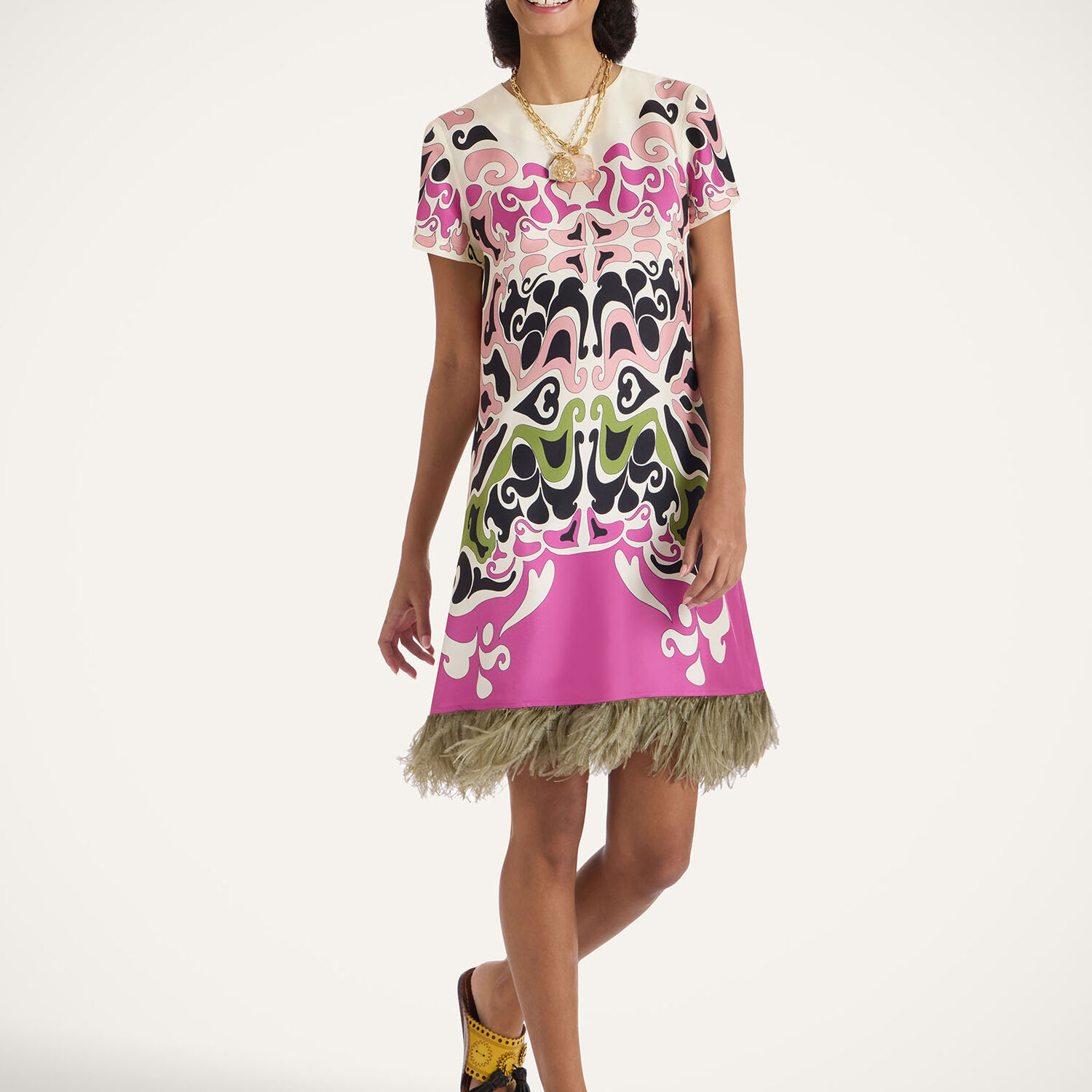 La Doublej Mini Swing Dress