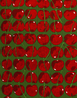 La DoubleJ Cushion (45X45) La DoubleJ Cushion (45X45) Cherries Verde CUS0012COT034CHY0004