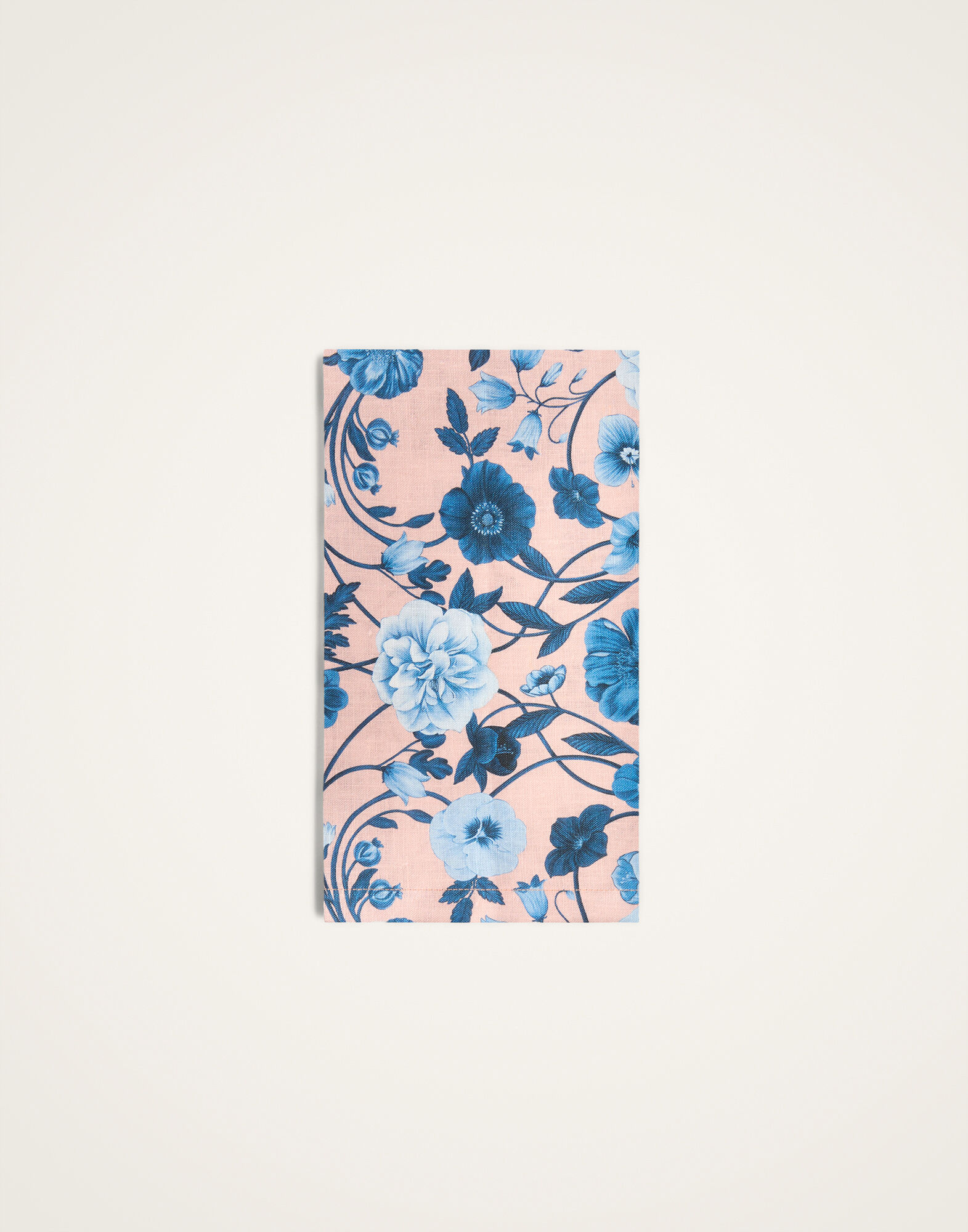 La DoubleJ Large Napkins Set of 2 Botticelli Antique Pink NAP0017LIN015CEL01PI05