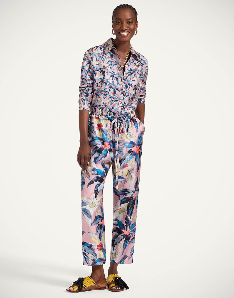 La DoubleJ Drawstring Pants La DoubleJ Drawstring Pants Maxi Tropicana Mauve TRO0053SIL001TRC01PU06