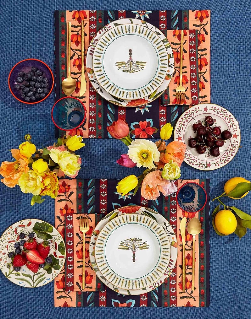 La DoubleJ Large Napkins Set Of 2 La DoubleJ Large Napkins Set Of 2 Strisce NAP0006LIN001STR0004