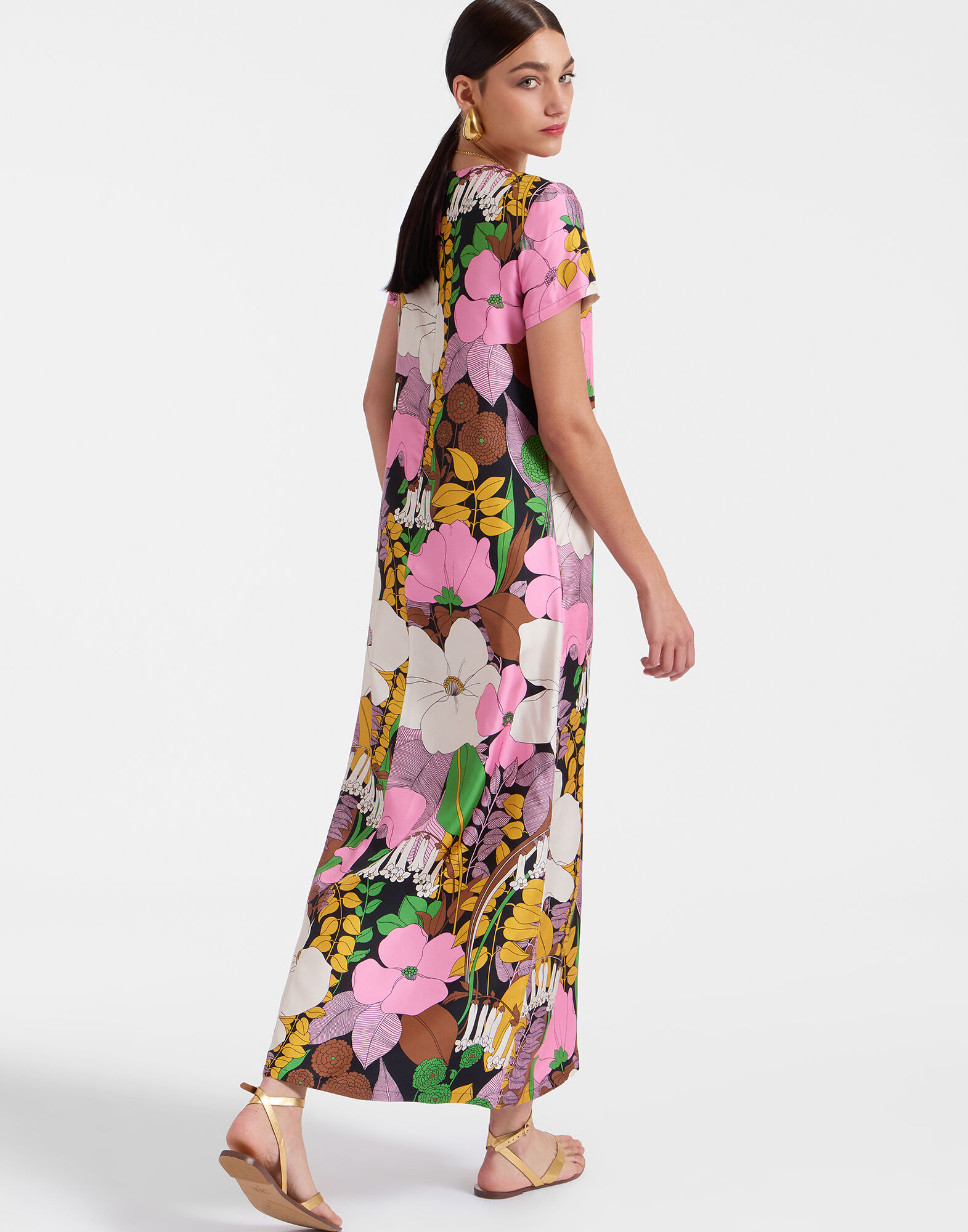 Maxi swing dress clearance